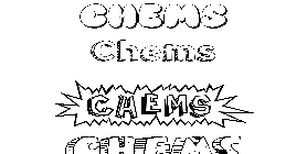 Coloriage Chems