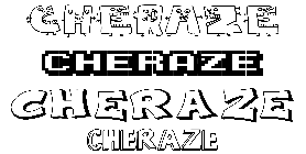 Coloriage Cheraze