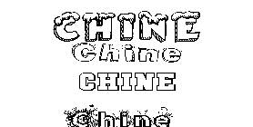 Coloriage Chine