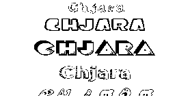 Coloriage Chjara