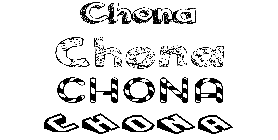 Coloriage Chona