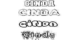 Coloriage Cinda