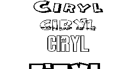 Coloriage Ciryl