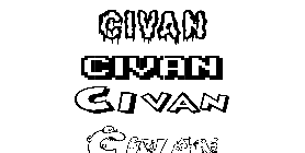 Coloriage Civan