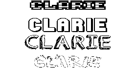 Coloriage Clarie
