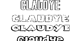 Coloriage Claudye