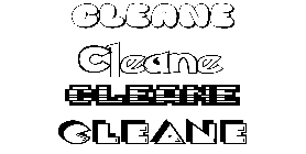 Coloriage Cleane