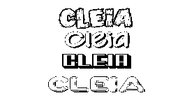 Coloriage Cleia