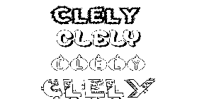 Coloriage Clely