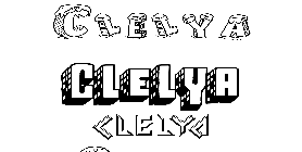 Coloriage Clelya