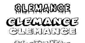 Coloriage Clemance
