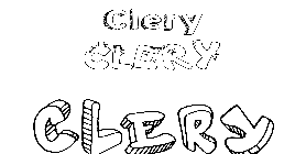 Coloriage Clery