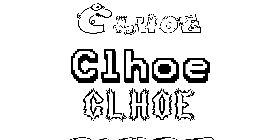 Coloriage Clhoe