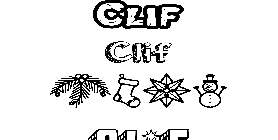 Coloriage Clif