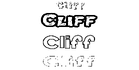 Coloriage Cliff