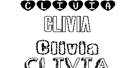 Coloriage Clivia