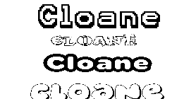 Coloriage Cloane