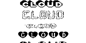 Coloriage Cloud