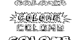 Coloriage Colomb