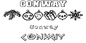 Coloriage Conway