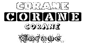 Coloriage Corane