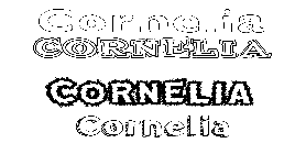 Coloriage Cornelia