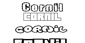 Coloriage Cornil