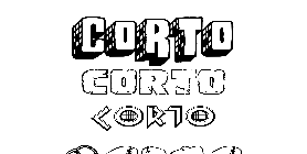 Coloriage Corto