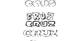 Coloriage Cruz