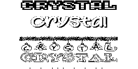 Coloriage Crystal