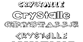 Coloriage Crystalle