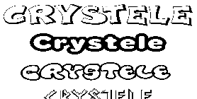 Coloriage Crystele