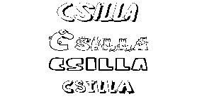 Coloriage Csilla