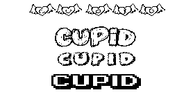 Coloriage Cupid