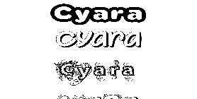 Coloriage Cyara