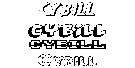 Coloriage Cybill
