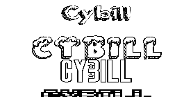 Coloriage Cybill