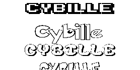 Coloriage Cybille