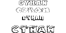 Coloriage Cyhan