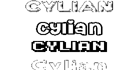 Coloriage Cylian