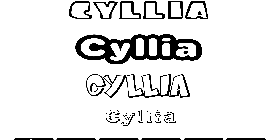 Coloriage Cyllia