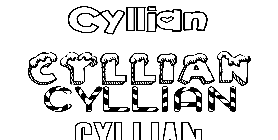 Coloriage Cyllian