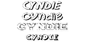 Coloriage Cyndie