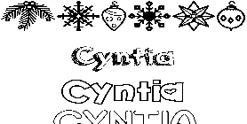 Coloriage Cyntia