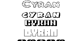 Coloriage Cyran