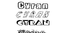 Coloriage Cyran