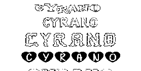 Coloriage Cyrano