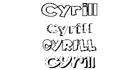 Coloriage Cyrill