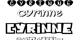 Coloriage Cyrinne