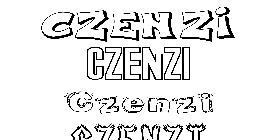 Coloriage Czenzi
